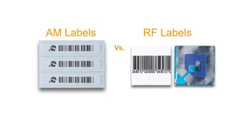 am or rf tags which stores use most|am eas vs rf.